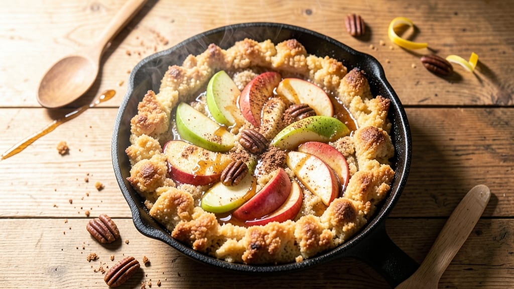 Paula Deen's Apple Cobbler Recipe: Buttery Streusel Hugs Tart Apple Filling