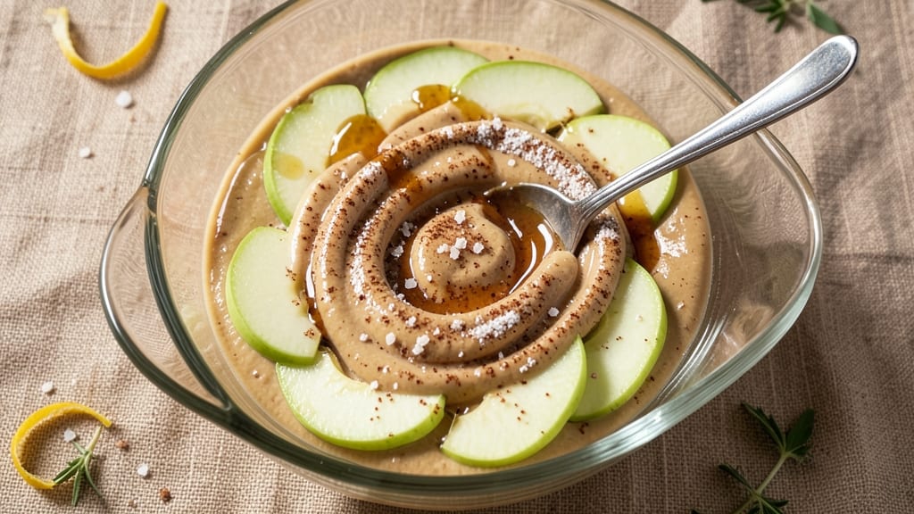 Domino's Apple Dip Recipe: Warm Spiced Streusel Topping Over Tart Apple Filling