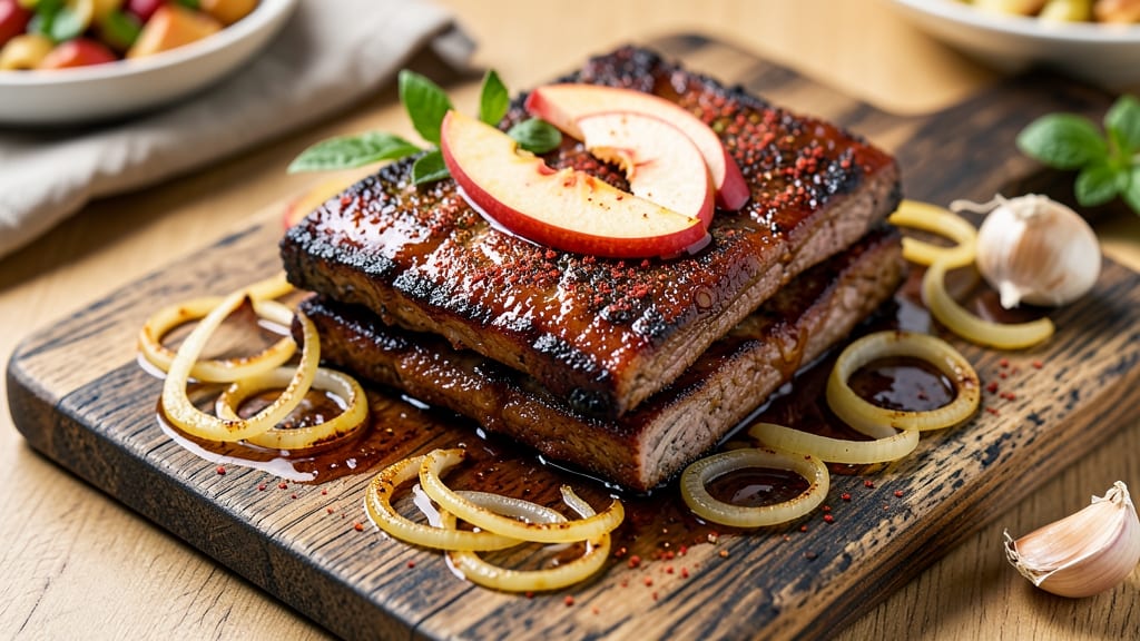 Apple Jalapeno Smoked Ribs Recipe: Smoky Heat Meets Sweet Apple Crunch