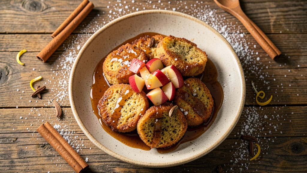 Apple Fritter Recipe No Egg: Crispy Bites With Warm Cinnamon Streusel