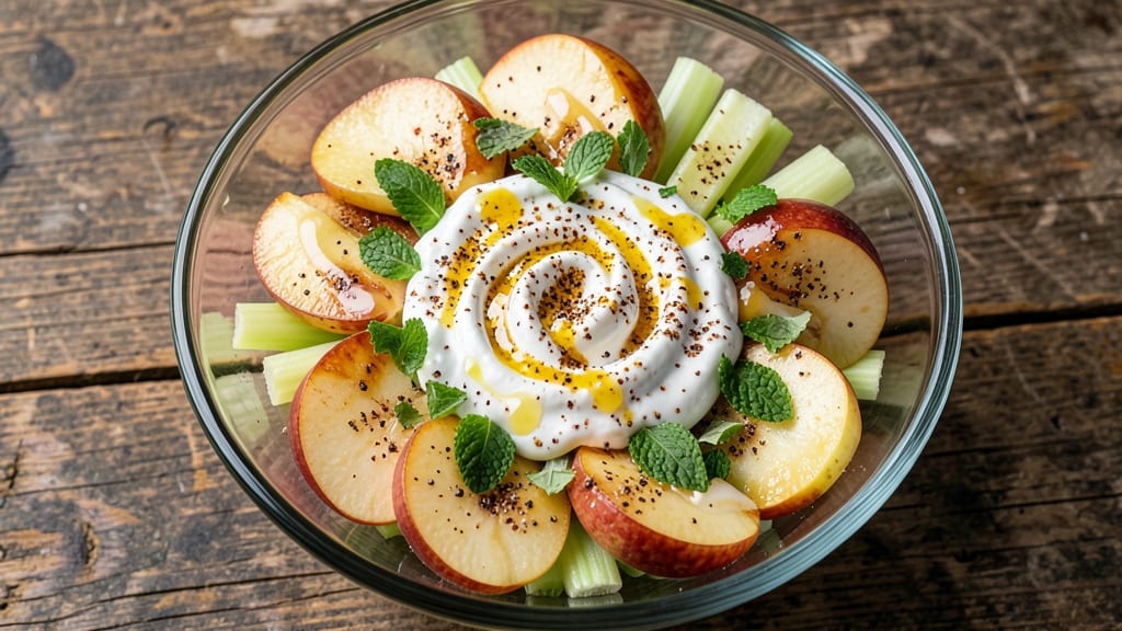 Apple Salad Indian Recipe: Crunchy Celery and Spiced Apple Fusion