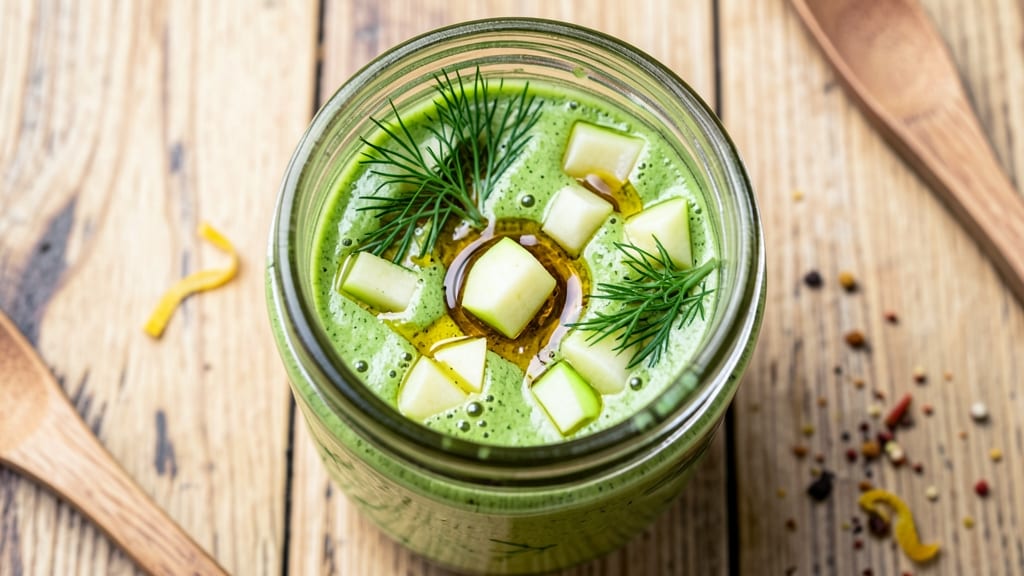 Green Apple Salad Dressing Recipe: Zesty Tartness With Celery Pepper Zing
