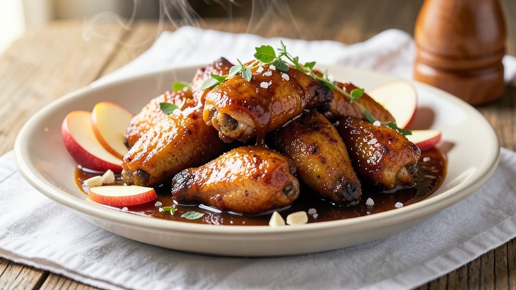 It's Just Wings Apple BBQ Sauce Recipe: Celery-Pepper Crunch Meets Sweet Tart Gloss