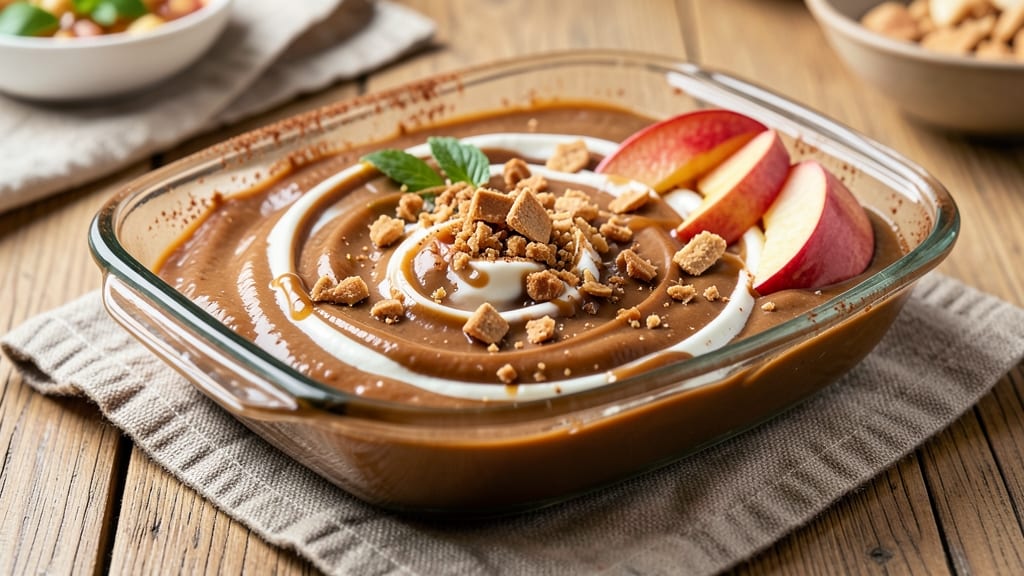 Caramel Toffee Apple Dip Recipe: Crunchy Celery and Buttery Sweetness Pairing