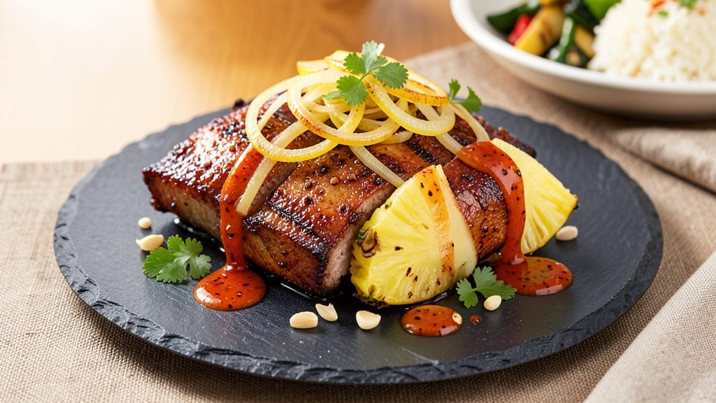 Pork Ribs Wrapped Around Pineapple Recipe: Hawaiian-Inspired Crunch and Caramelized Sweetness