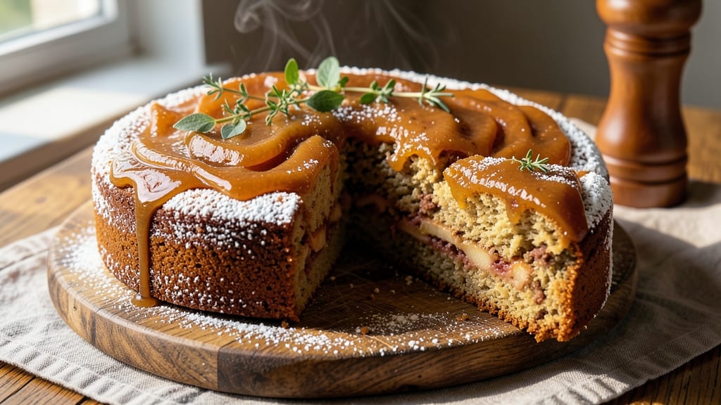 Apple Sauce Spice Cake Recipe: Warm Cinnamon Streusel Hugs Moist Layers