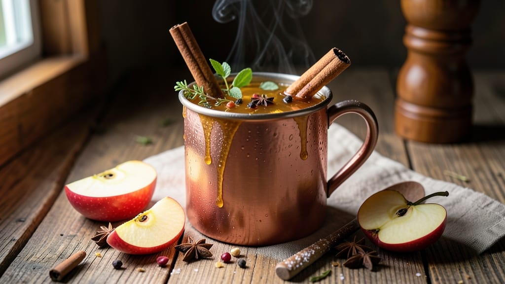 Hard Hot Apple Cider Recipe: Spiced Rum Infusion for Winter Warmth