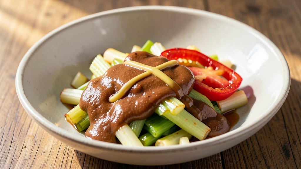 Apple Cider Vinegar Sauce Recipe: Celery-Pepper Crunch Meets Tangy Sweetness