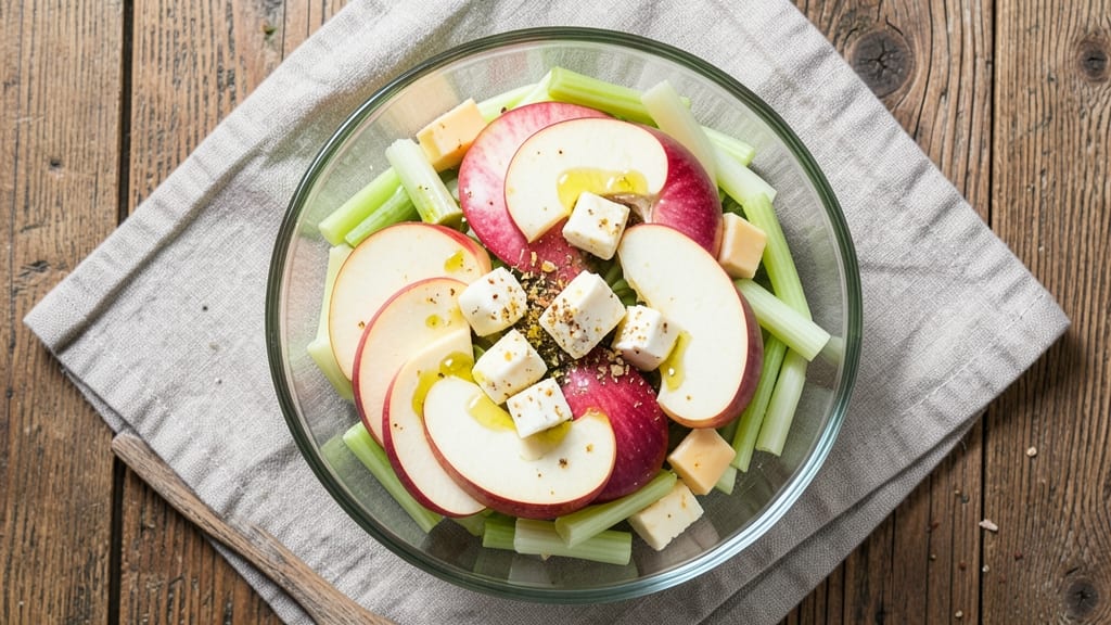 Hello Fresh Apple Salad Recipe: Crisp Celery and Sweet Apple Contrast