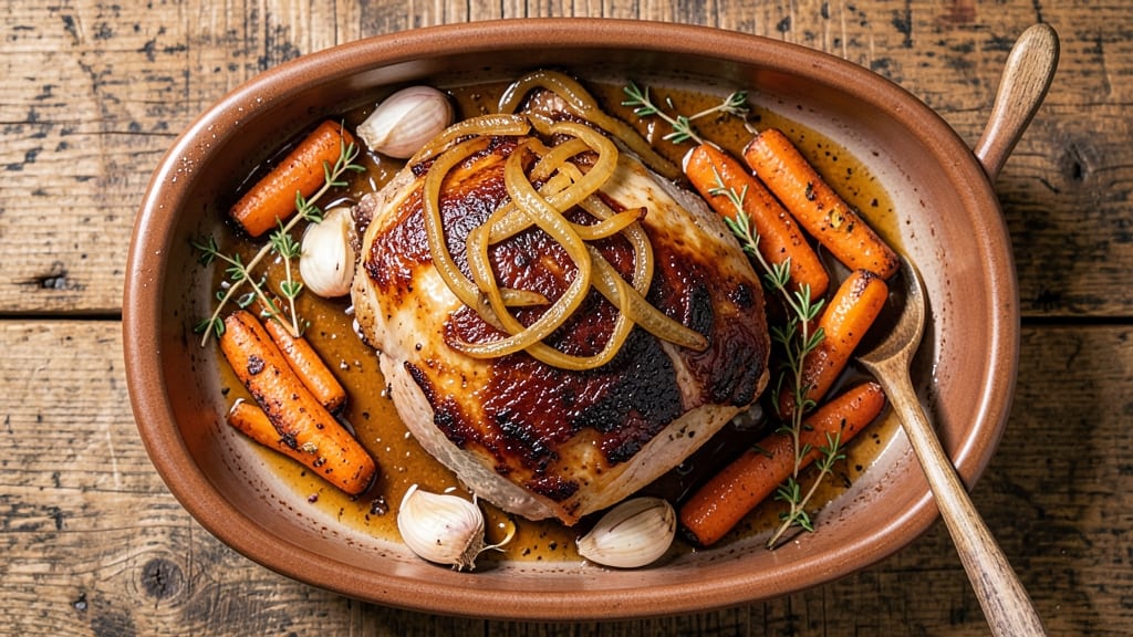 Pork Roast Recipe With Apple Cider Vinegar: Slow-Braised Crisp Edges and Juicy Core