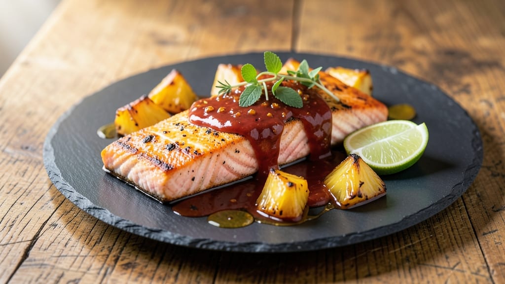 Roasted Pineapple Habanero Sauce Salmon Recipe: Sweet Heat That Caramelizes Every Flake