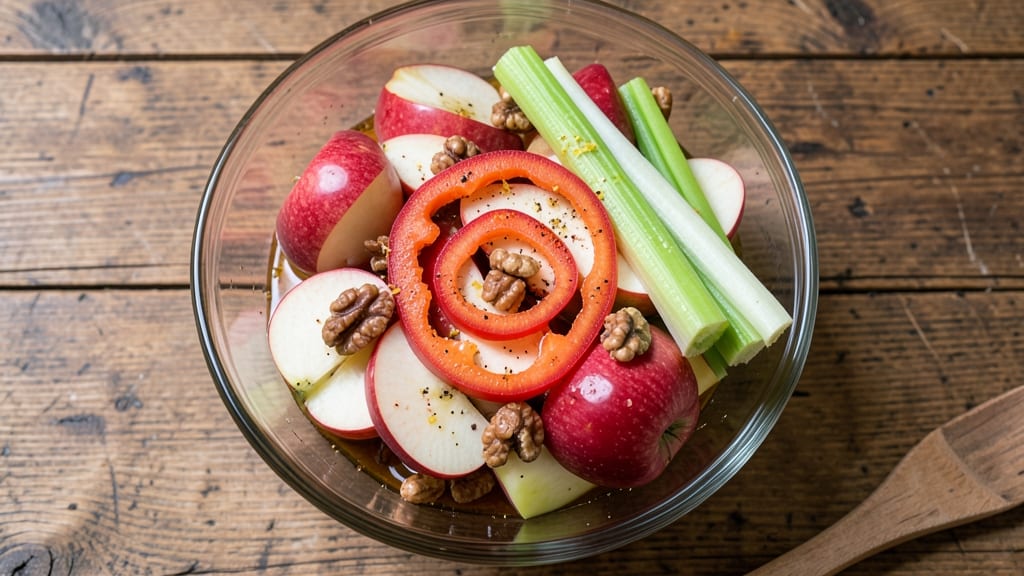 Ruby Tuesday Apple Salad Recipe: Celery-Pepper Crunch Meets Sweet Tart Freshness