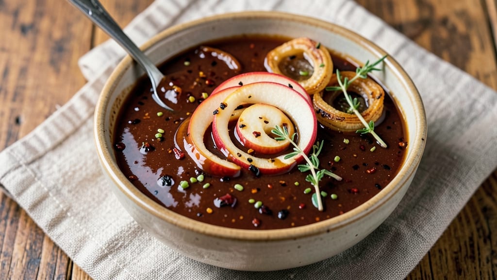Apple Chipotle BBQ Sauce Recipe: Smoky-Sweet Glaze With Celery Pepper Crunch