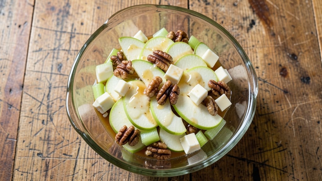 Amish Apple Salad Recipe: Crunchy Celery and Sweet Apple Harmony in 10 Minutes