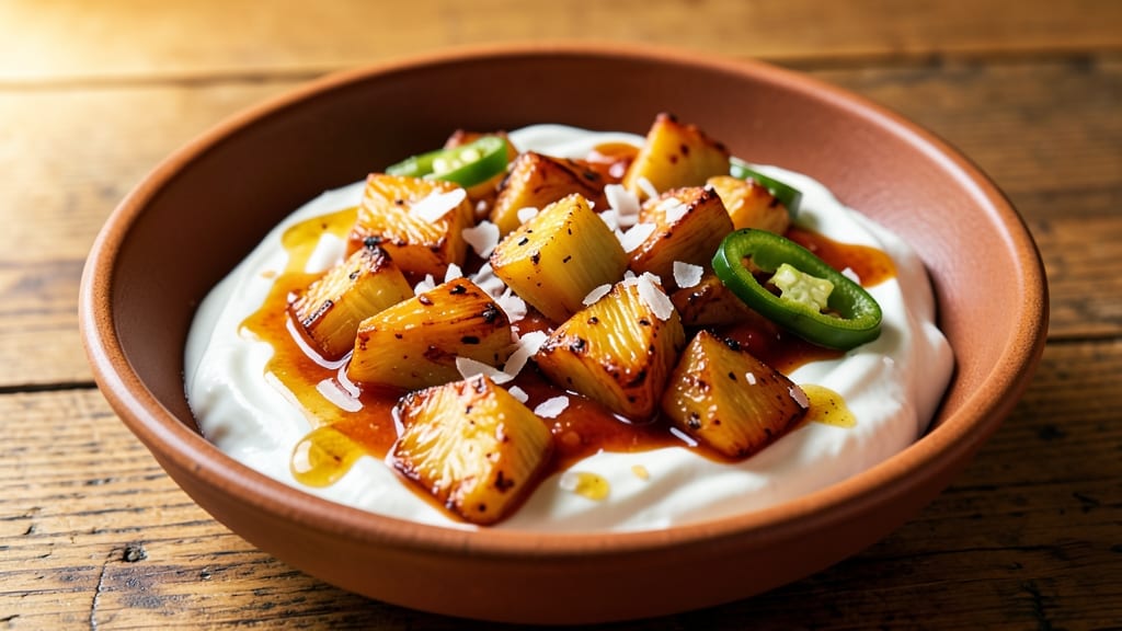 Roasted Pineapple and Habanero Dip Recipe: Sweet Heat That Sticks to Everything