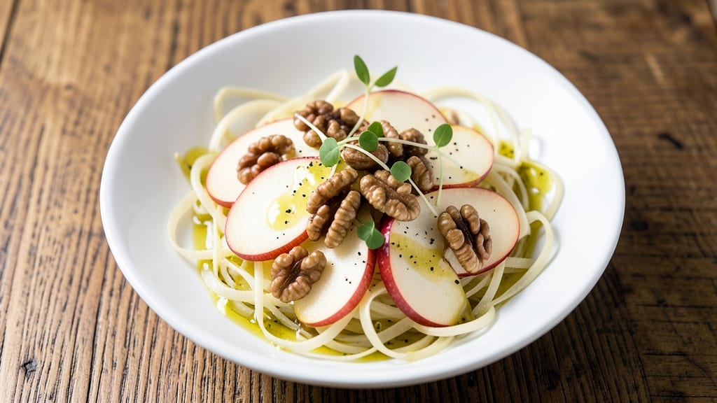 Fennel Apple Walnut Salad Recipe: Crunchy Triad With Citrus-Kissed Vinaigrette