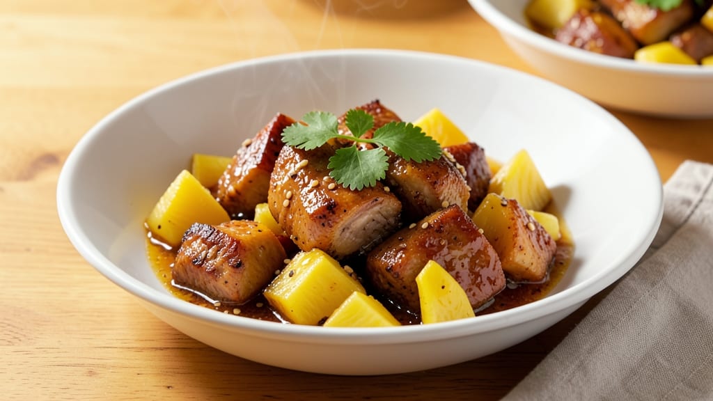 Sweet and Sour Pork Pineapple Recipe: Chef James Beard's Signature Tangy-Sweet Balance
